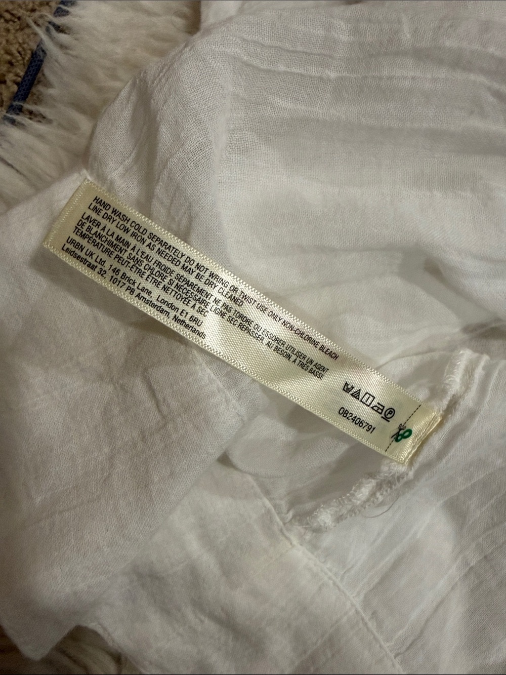 Free People Marcella Midi Boho‎ Dress in White Size XS - Picture 12 of 12